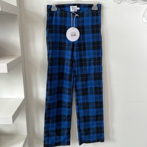 Blue Plaid Pants from Princess Polly (New)